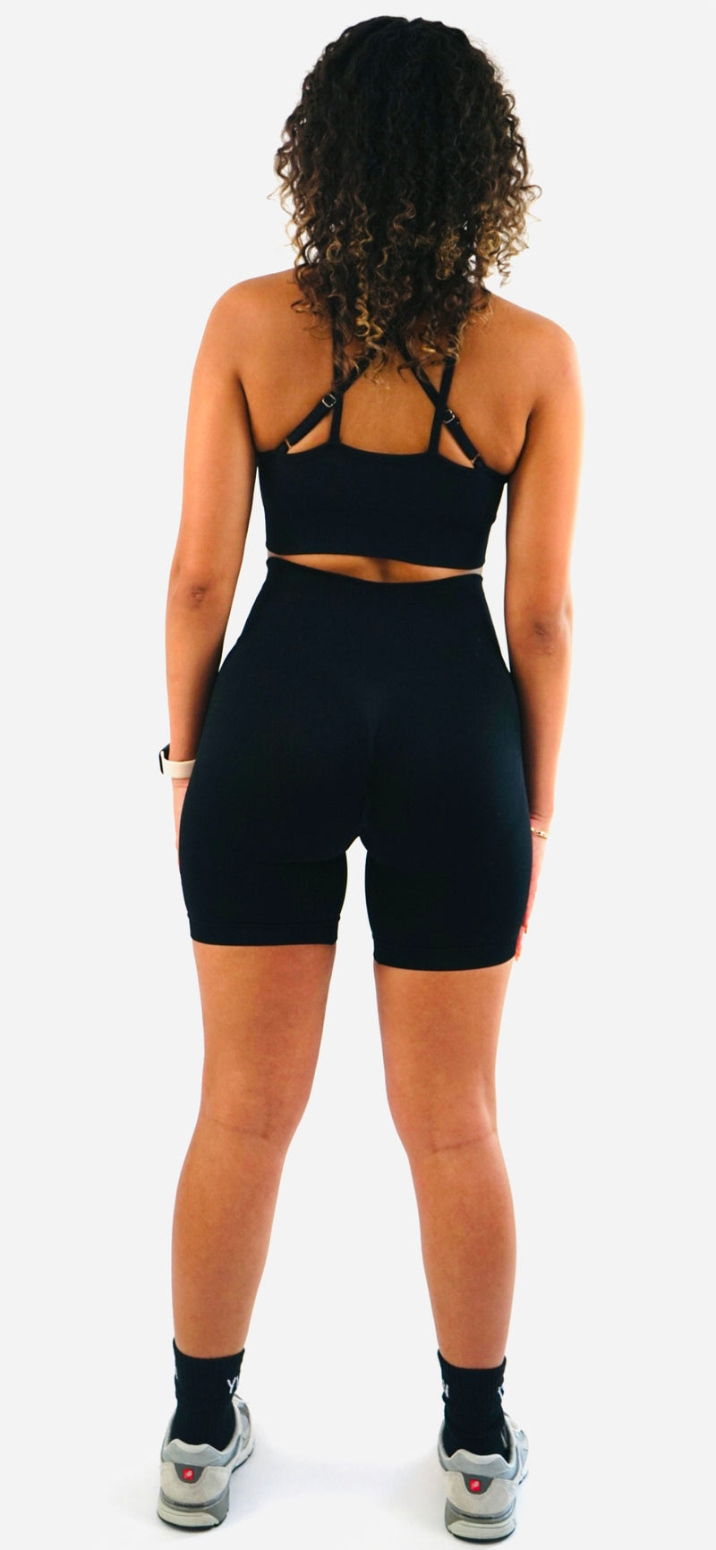 Sculpt Cycling Short Set- Jet Black