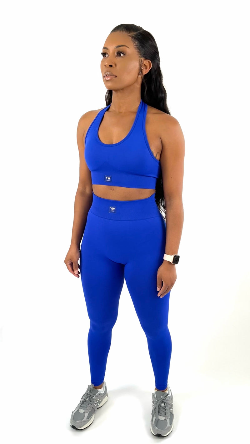 Sculpt Legging Set-Electric Blue