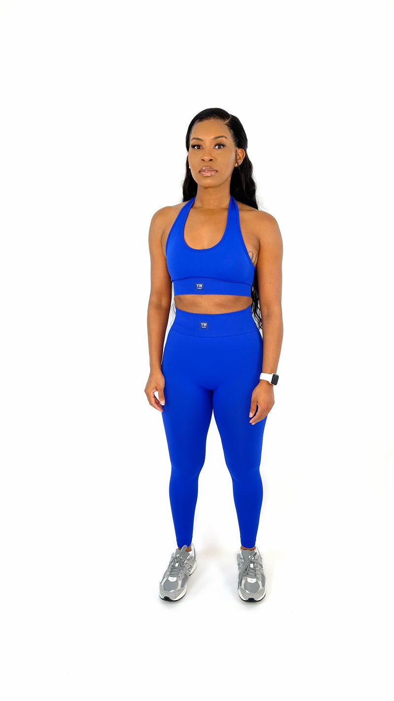 Sculpt Legging Set-Electric Blue